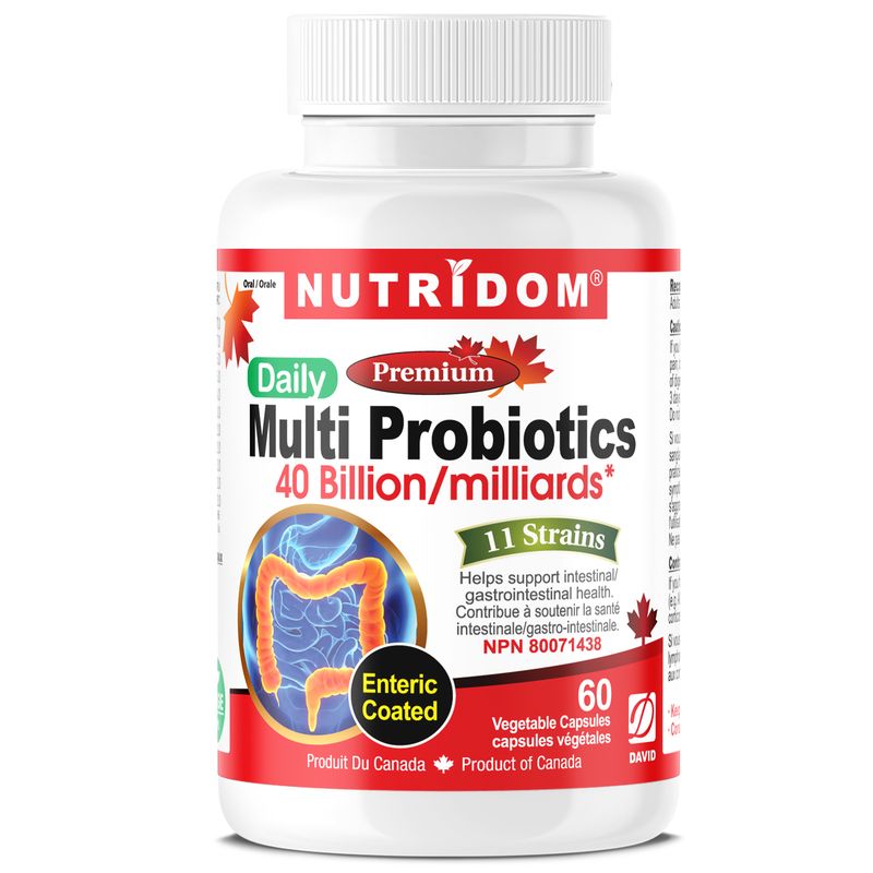 Multi Probiotics, 40 Billion, 60 Capsules